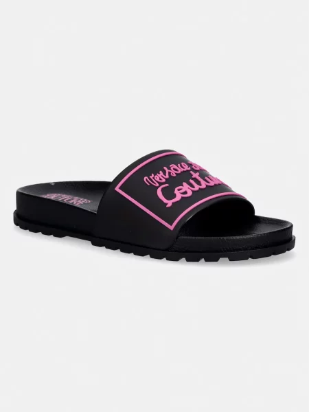 Papuci Versace Jeans Couture negru