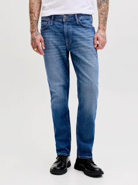 JACK & JONES Jeans JJICLARK JJORGINAL' albastru