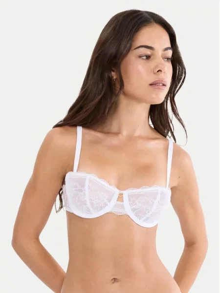 Podprsenka Balconette Triumph bílá