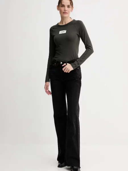 Лонгслів G-Star зелений