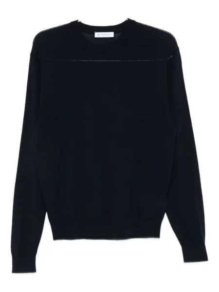 Pulover Manuel Ritz cu decolteu rotund negru