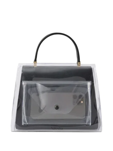 Mała mały torebka Valextra czarna