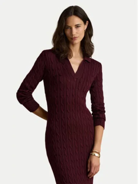 Úpletové šaty LAUREN RALPH LAUREN