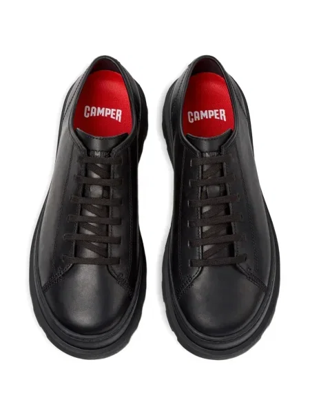 Pantofi derby Camper cu șireturi din dantelă negru