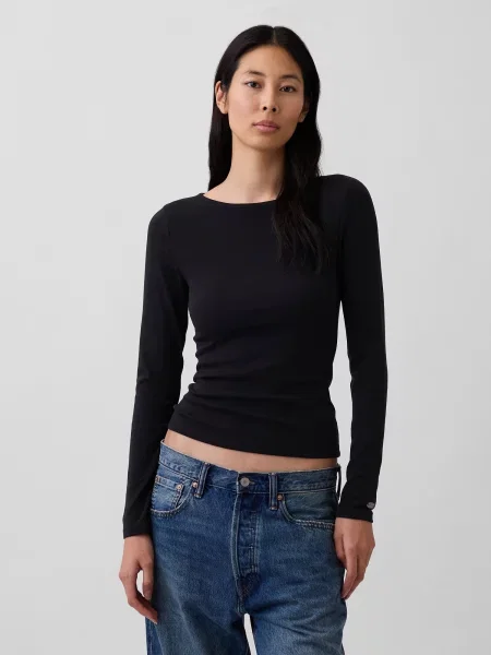 Tricou Gap cu legături negru