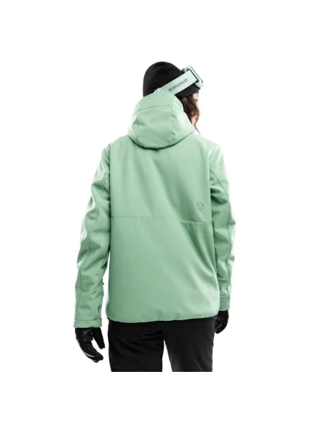 Kurtka snowboardowa Sporty zimowe Siroko Emerald zielona