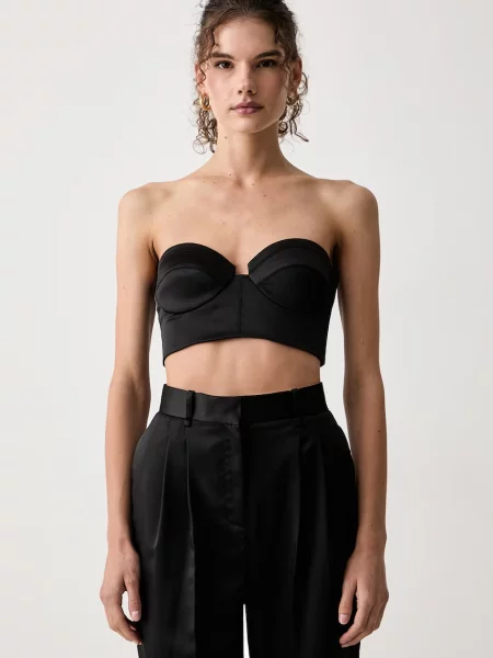 Elisabetta Franchi top za žene crna