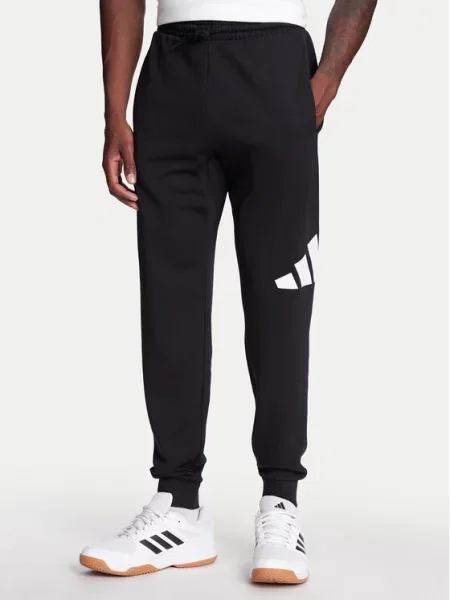 Frotir hlače Adidas crna