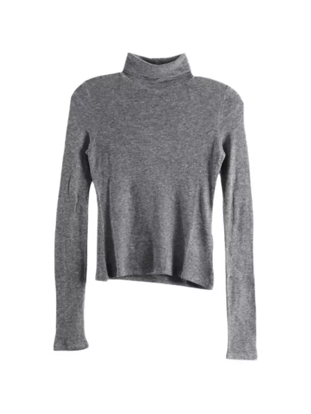 Lung tricou Amomento gri