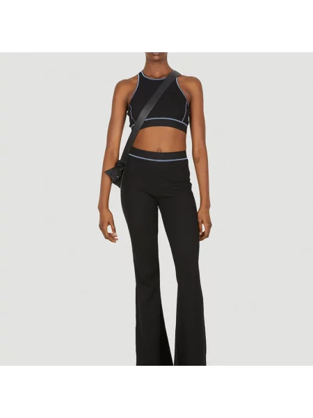 Spodnie Alexander Mcqueen z logo czarne