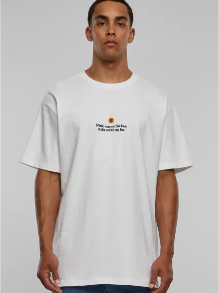 Tricou Mister Tee alb