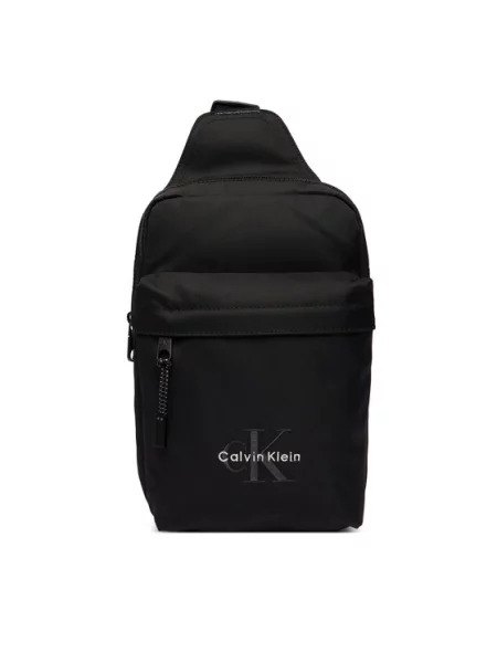 Calvin Klein Crossover torbica Bold Sling crna