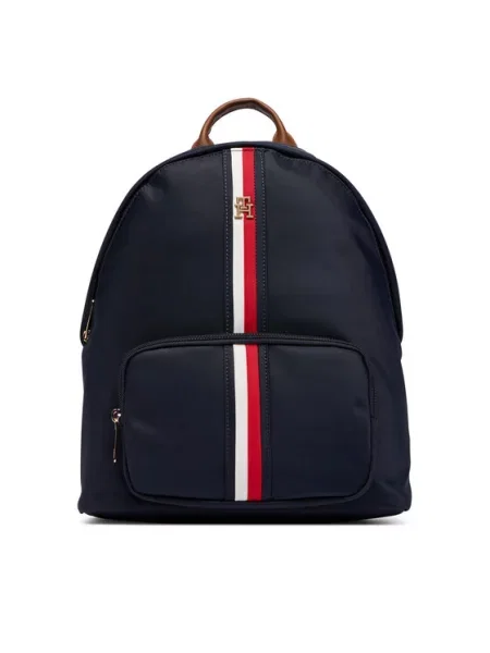 Tommy Hilfiger Nahrbtnik Popette Dome Backpack Corp Mornarsko modra