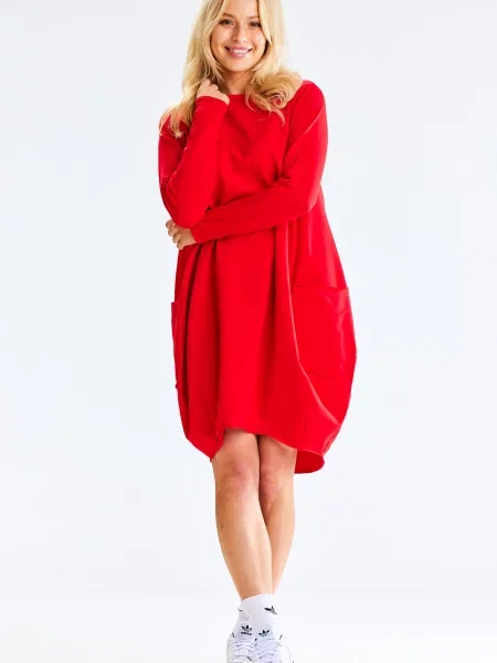 Sukienka midi Infinite You czerwona