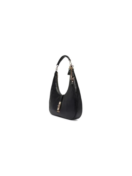 Geanta hobo Guess negru