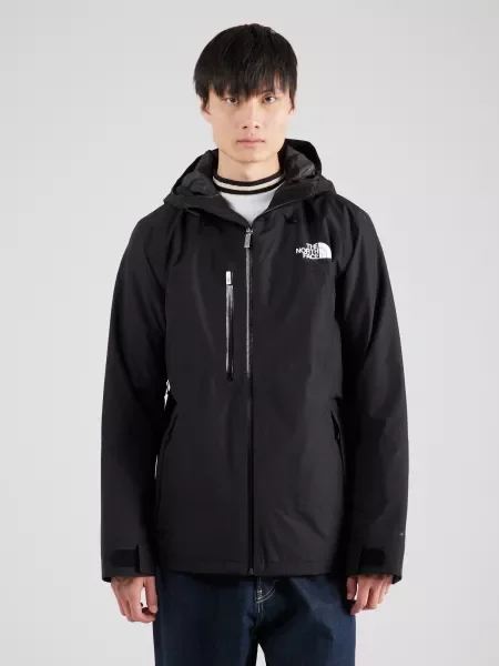 THE NORTH FACE Sportinė striukė DESCENDIT juoda balta