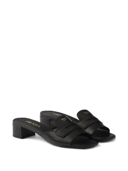 Sandale Prada din piele negru