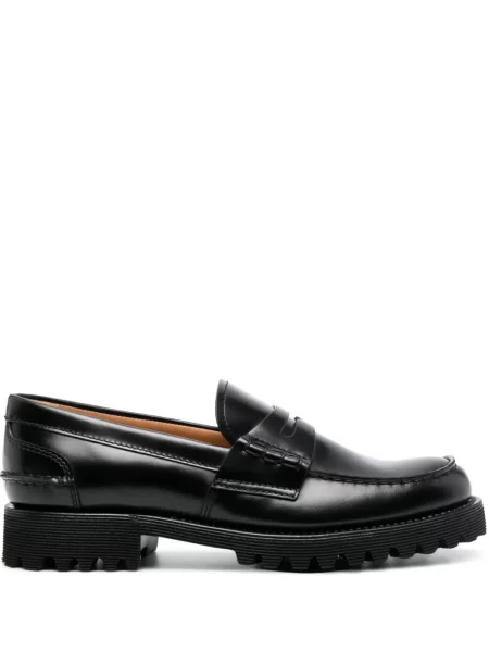Pantofi loafer Church's din piele negru