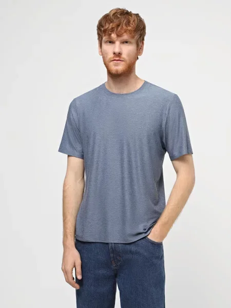 Skechers Футболка Спандекс блакитний