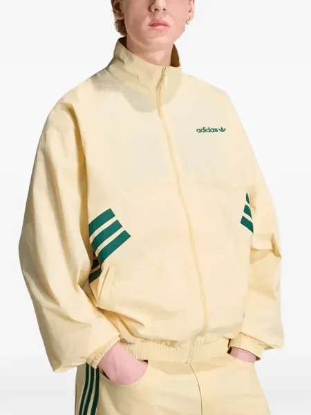 Geacă Adidas alergare roșu