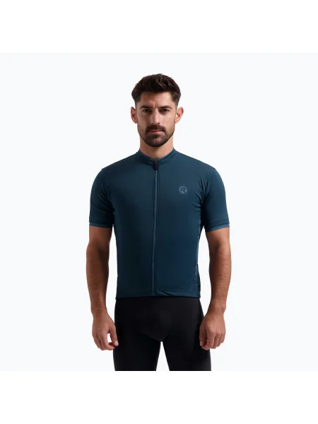 Мъжка колоездачна тениска Rogelli Essential blue синьо
