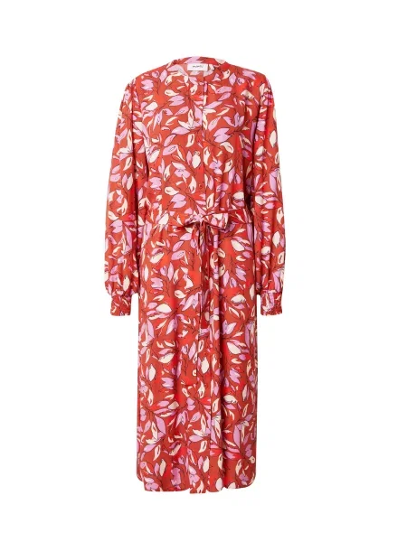 Moves Rochie tip bluză / lila / roșu bej