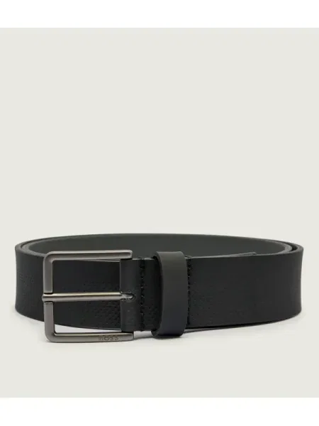 BOSS BLACK De piele negru