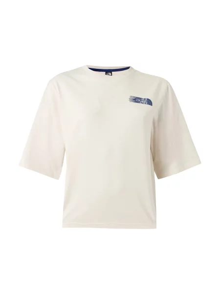 THE NORTH FACE Tricou funcțional RETRO TRAIL bleumarin / verde smarald / verde mentă / murdar alb