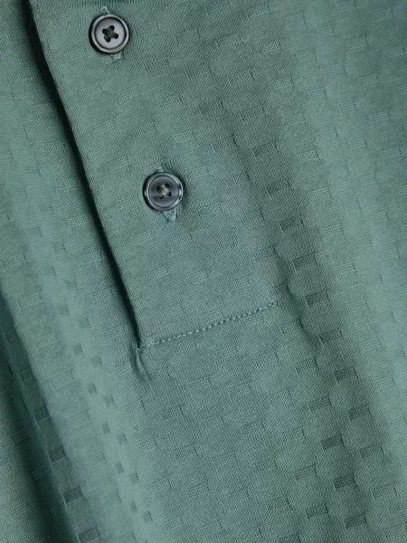 Polo Emporio Armani scurt verde