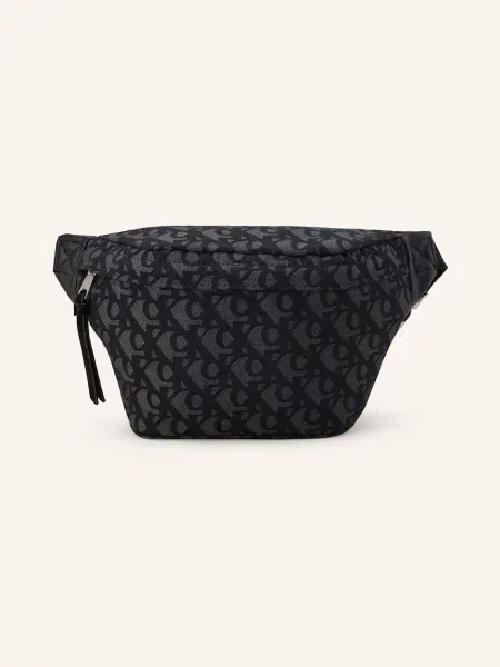 Calvin Klein Jeans Ledvinka Unstructured Monogram Waistbag černá