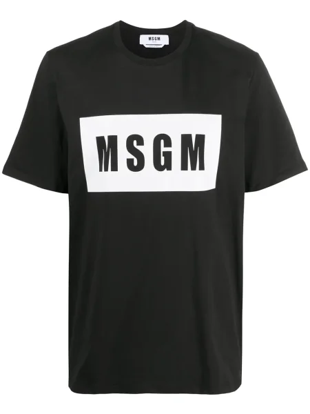 Tricou Msgm cu imagine negru