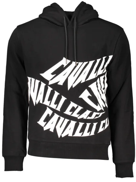 Mikina Cavalli Class černá