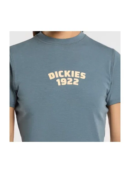Tricou Dickies cu autograf albastru