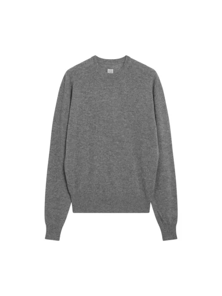 Sweter Toteme klasyczny szary