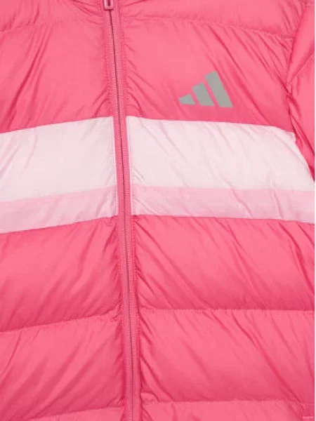 Zimní bunda adidas růžová