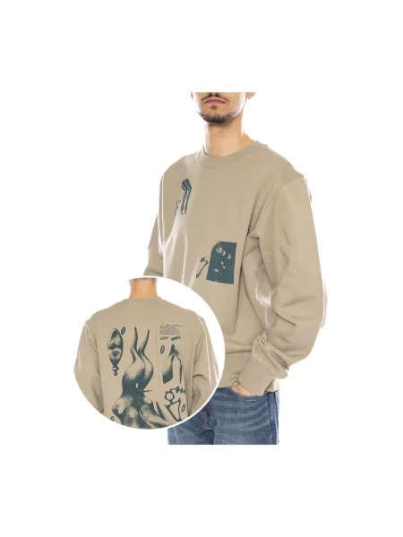 Bluza nierozpinana Edwin beżowa