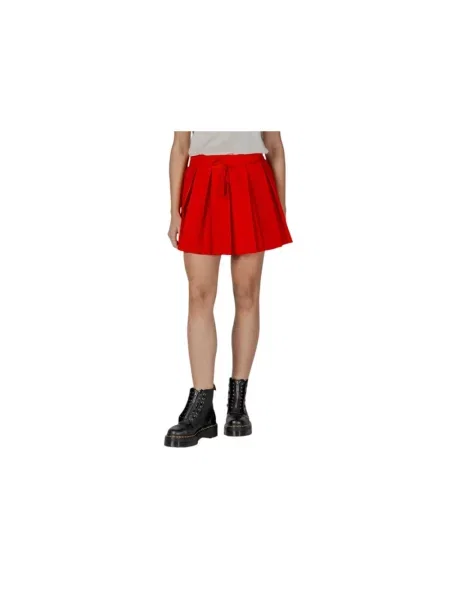 Spódnica mini Only czerwona
