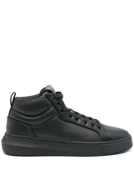 Sneakerși Calvin Klein Jeans din piele negru