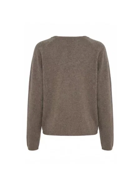 Sweter Btfcph wełniany brązowy