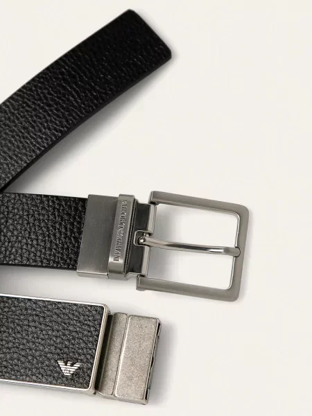 Emporio Armani Шкіряний ремінь