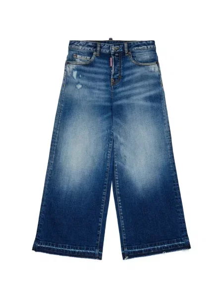 Jeansy dziecięce Dsquared2 niebieskie