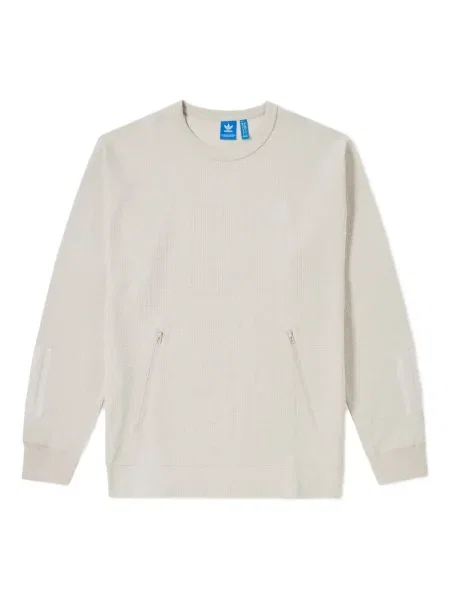 Legginsy Adidas z nadrukiem frotte retro zielone