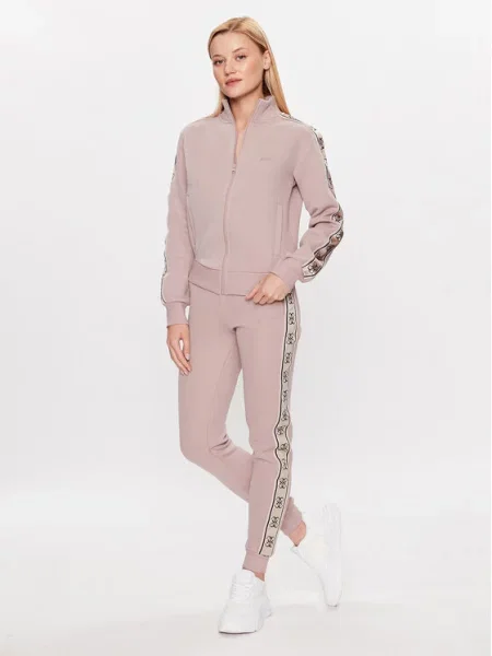 Guess Joggers kalhoty Béžová bílé