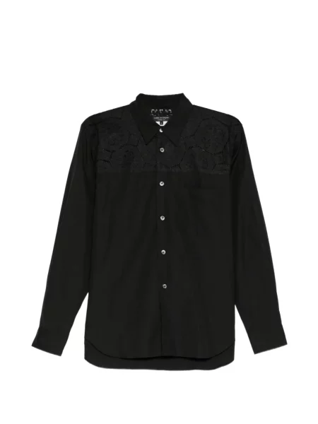 Krajková košile Comme Des Garçons černá