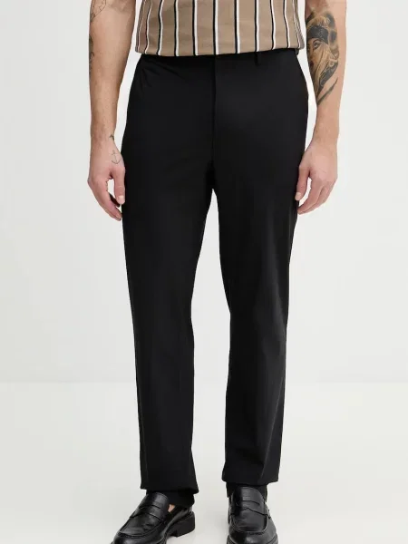 Kalhoty Lacoste černé