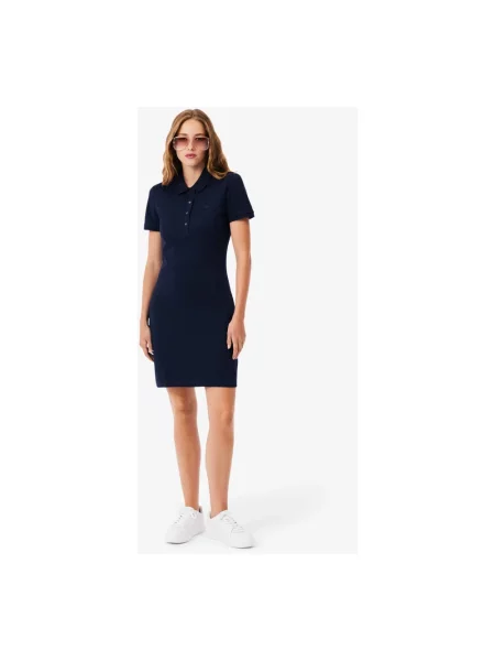 Lacoste Sukienka codzienna Granatowy niebieska