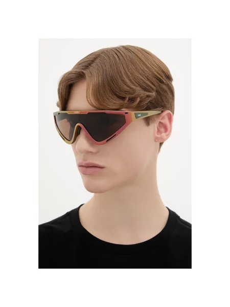Emporio Armani okulary przeciwsłoneczne pomarańczowe