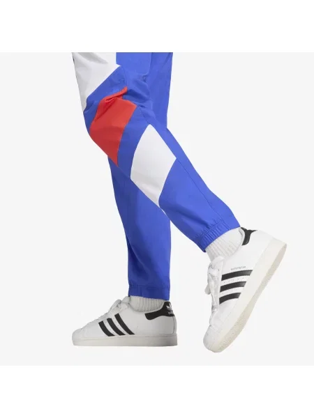 Панталони adidas FC Bayern Muenchen EQT Track Pants Semi Lucid Blue/ White/ Red XL бяло
