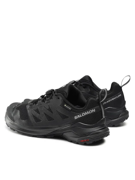 Cipő Salomon X-Adventure GORE-TEX Black/Black/Black fekete