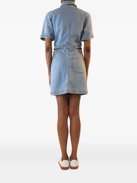 Rochie mini Nanushka albastru